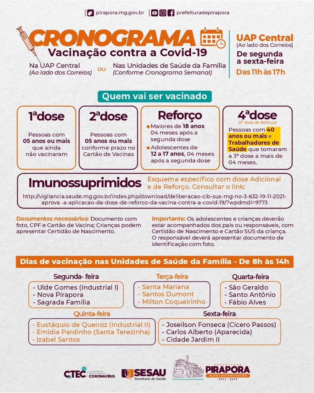 Imunocomprometidos já podem tomar a 5ª dose da vacina contra a Covid-19