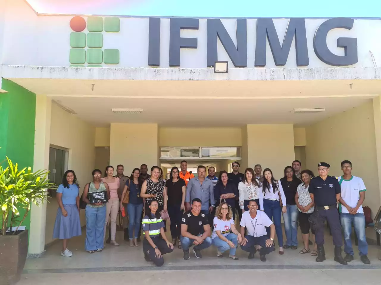 Reunião com entidades sobre Educação para o Trânsito no IFNMG