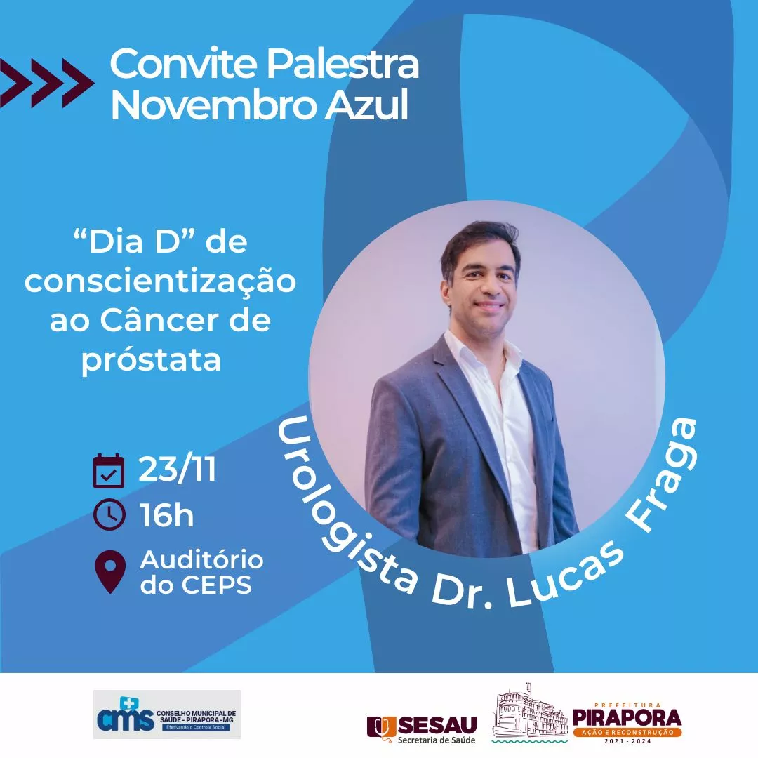 Programação e palestra “Novembro Azul”