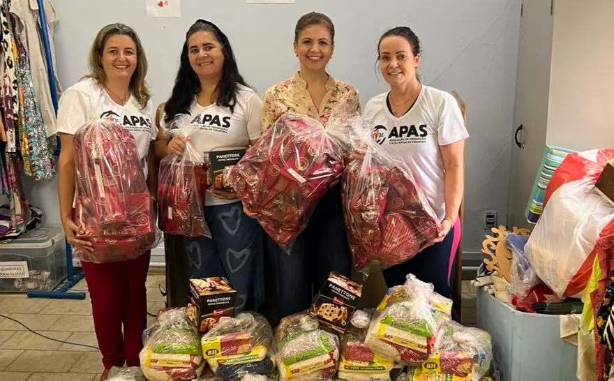 Em parceria com a SEFAM, APAS conclui entrega de cestas básicas para 100 famílias