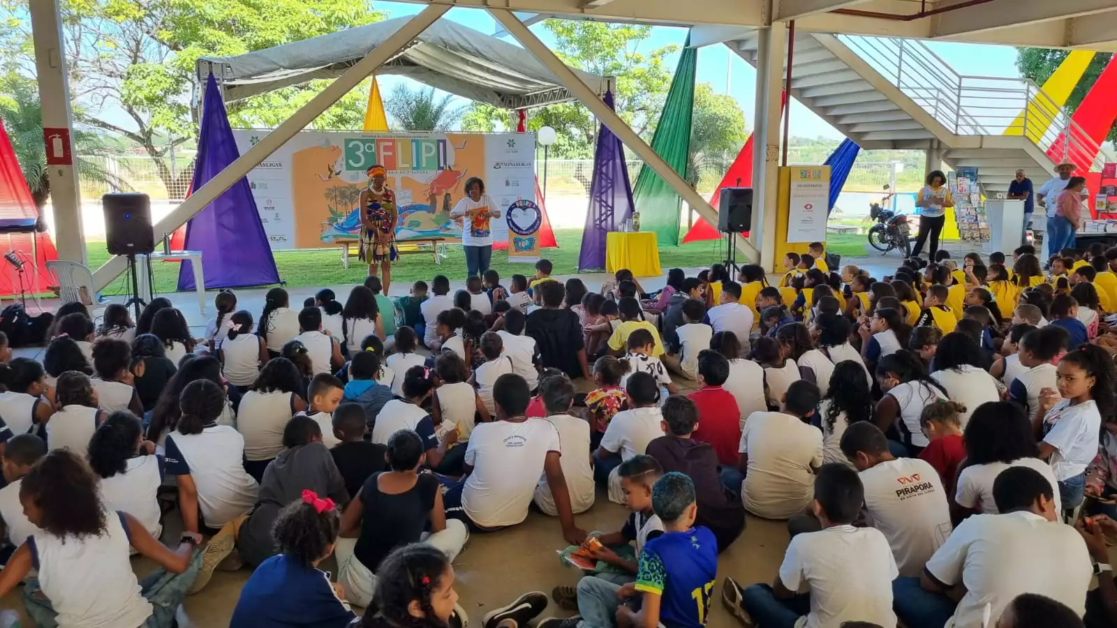 SEMED assegura participação dos alunos da Rede Municipal de Ensino na 3ª Festa Literária de Pirapora