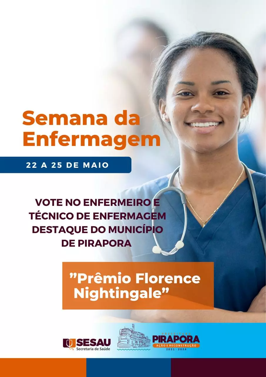 Homenagens e votação dos profissionais enfermeiros e técnicos de enfermagem
