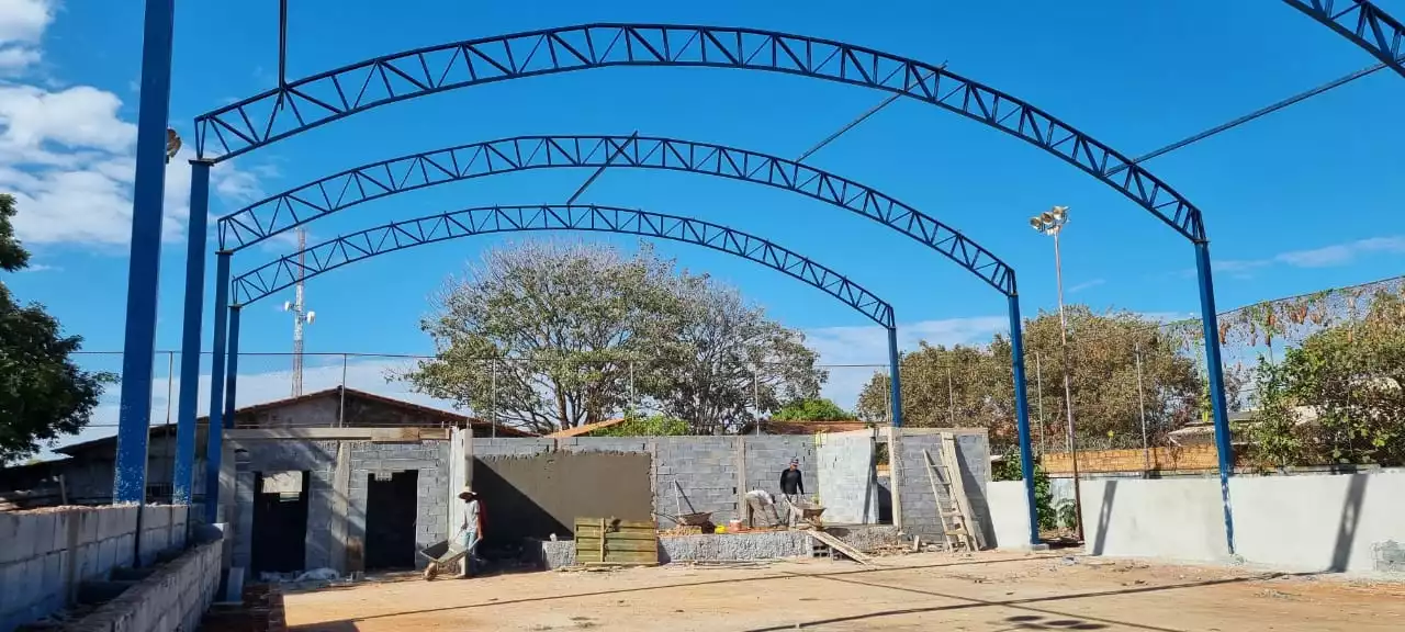 Obras e mais Obras também no esporte