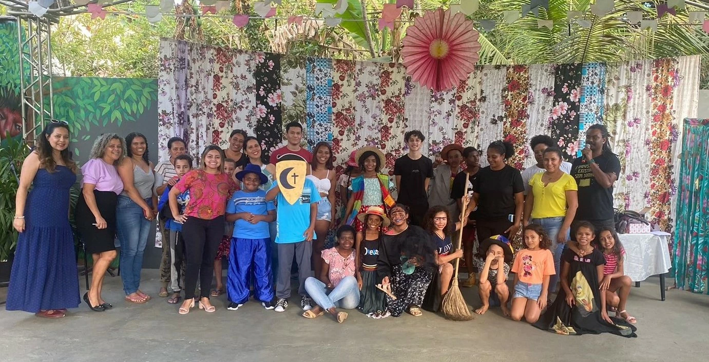 CAPSIJ participa de Oficina de Teatro no Clube Literário Tamboril