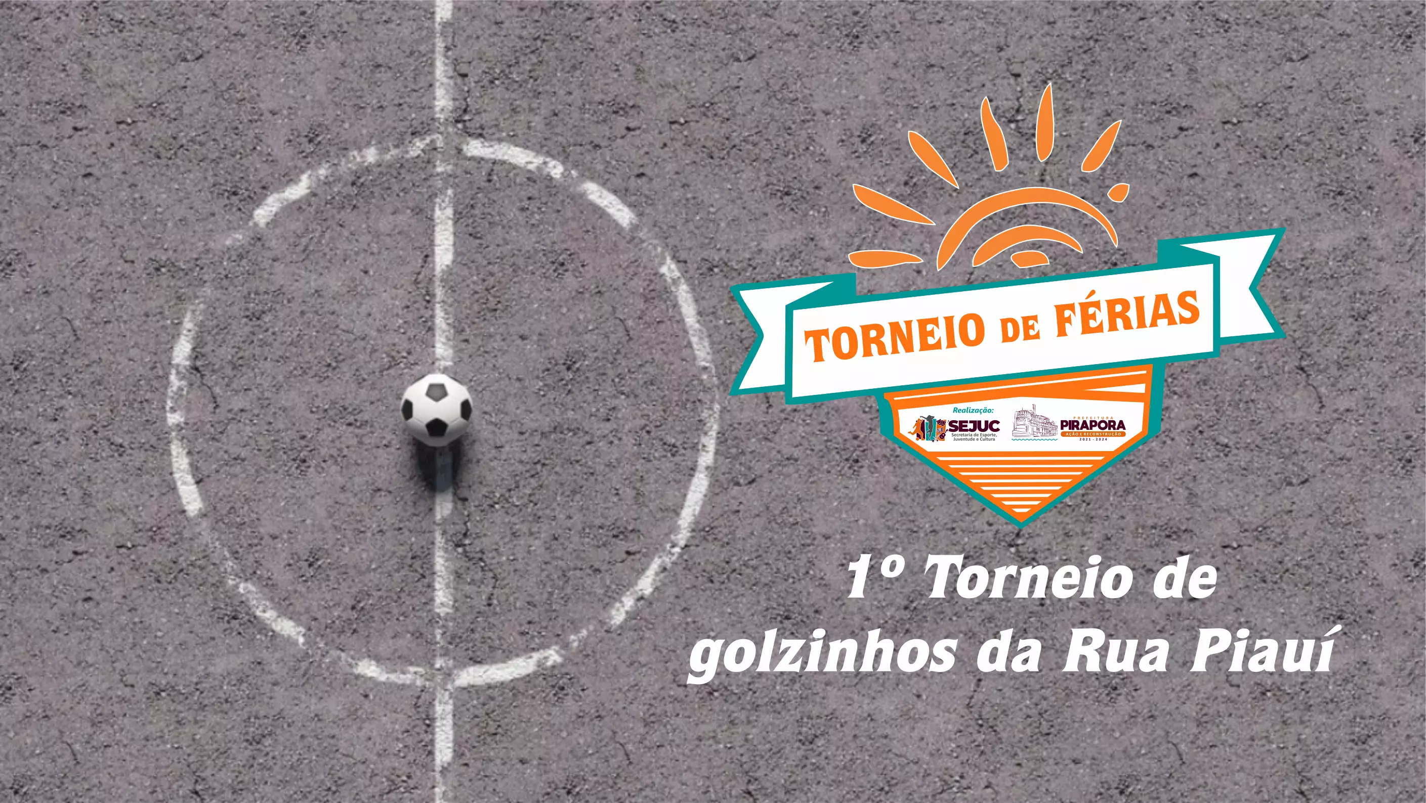 Torneio de Férias terá disputa de golzinhos na Rua Piauí neste domingo (20)