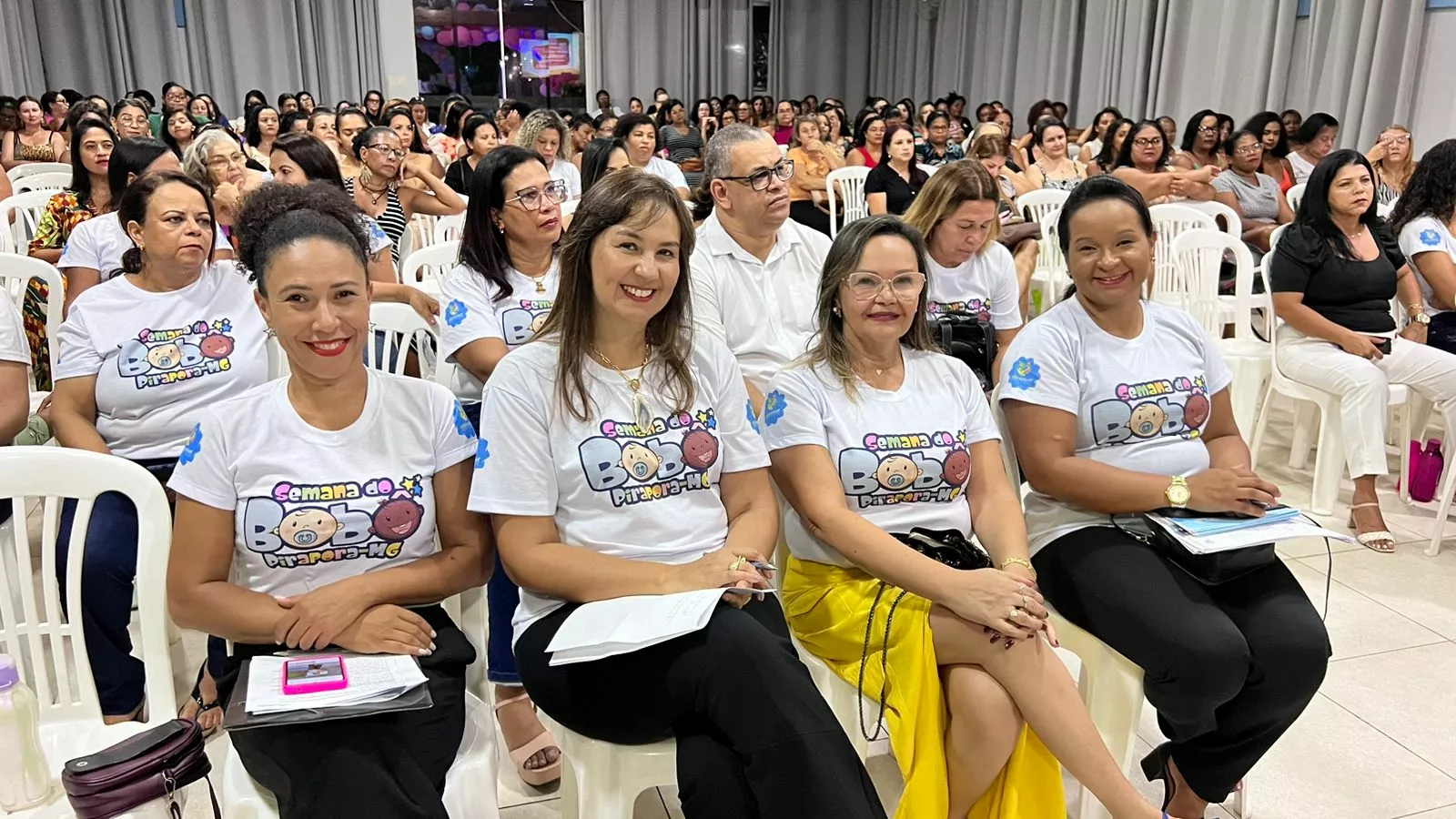 Atividades nas unidades e Formação Continuada para profissionais abriram a Semana do Bebê de Pirapora
