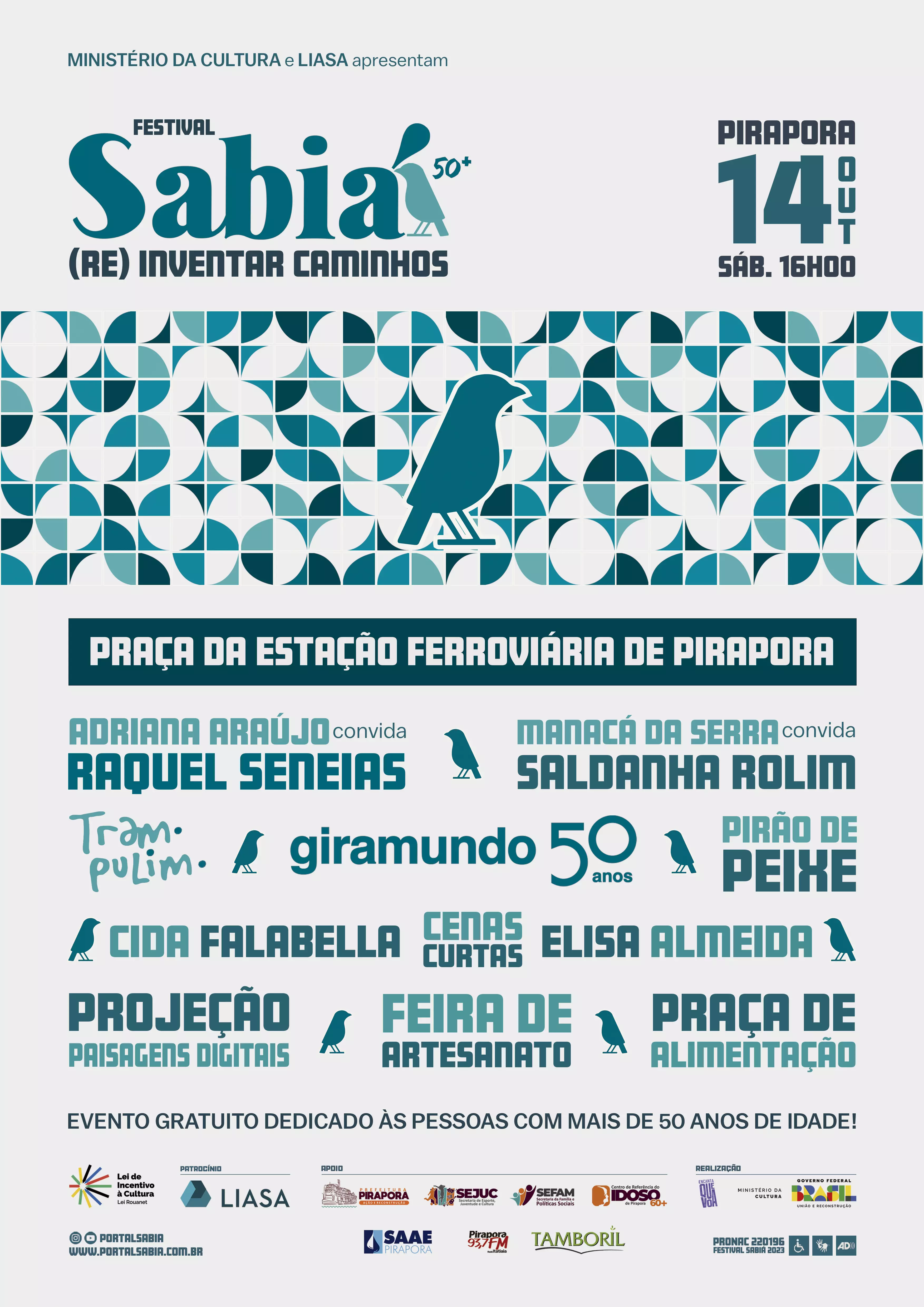Pirapora recebe a segunda edição do Festival Sabiá