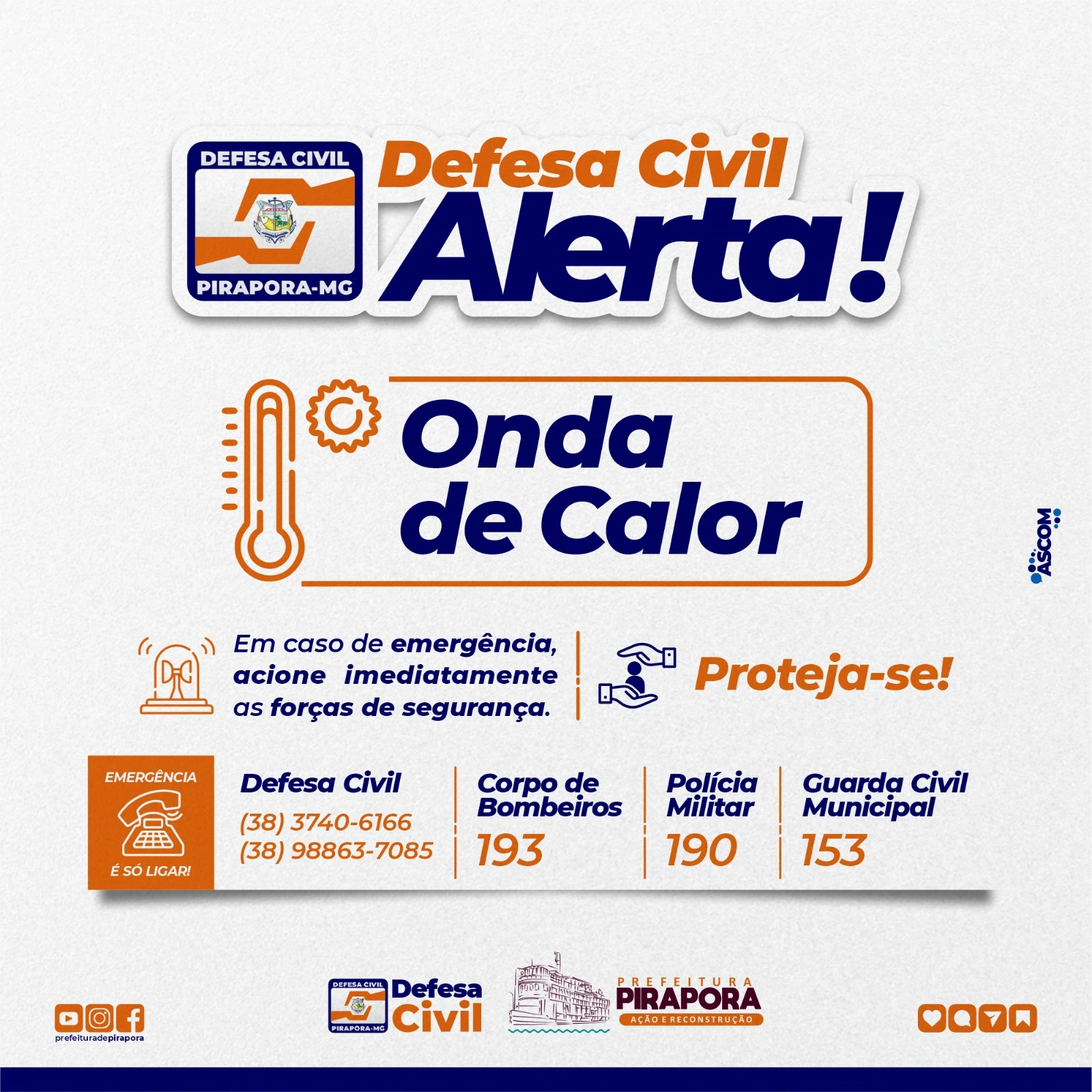 Nova onda de calor chega em Pirapora