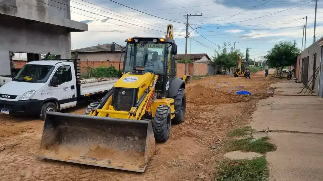SAAE REALIZA SUBSTITUIÇÃO DE REDE NO BAIRRO SÃO GERALDO