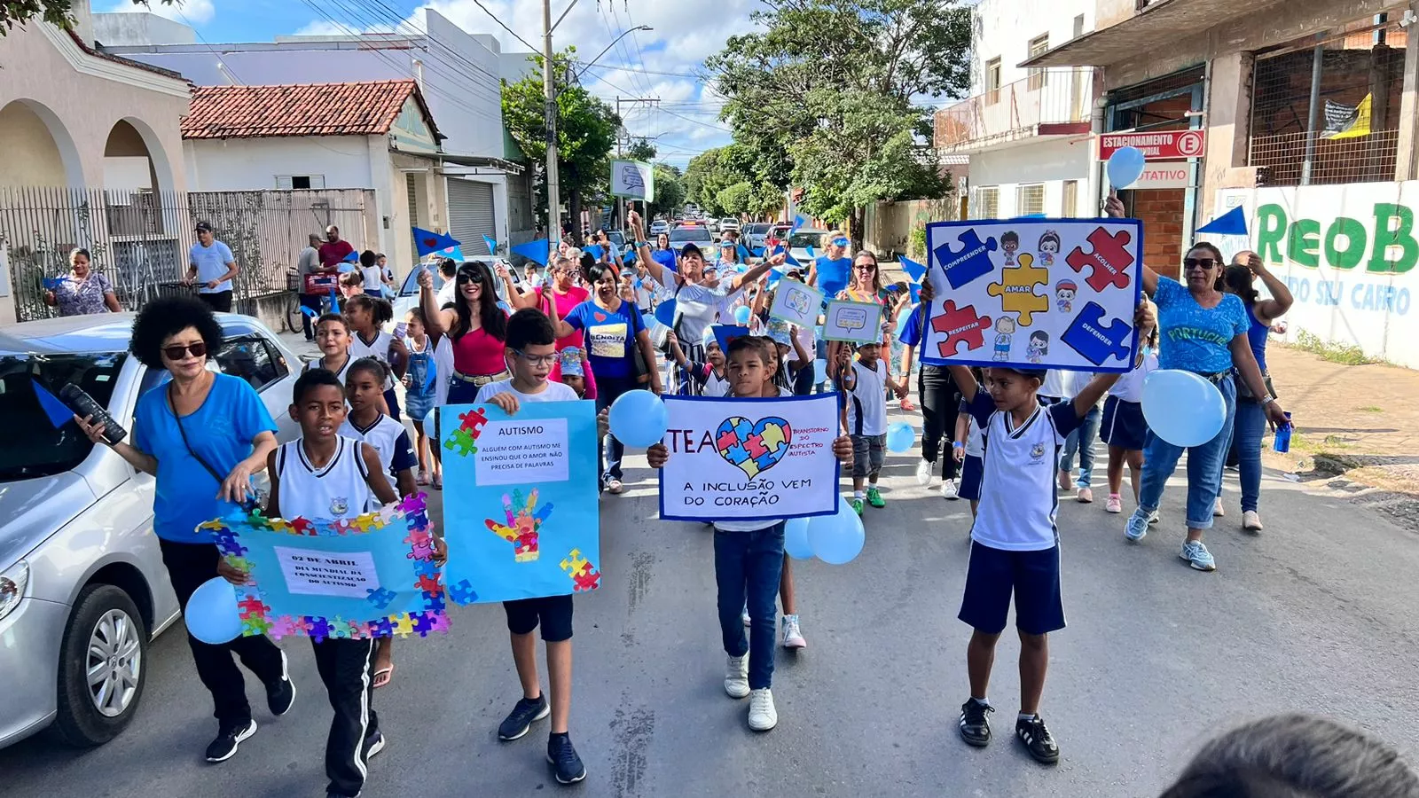 SEMED conscientiza sobre o Autismo com caminhadas, palestras e várias ações nas unidades escolares