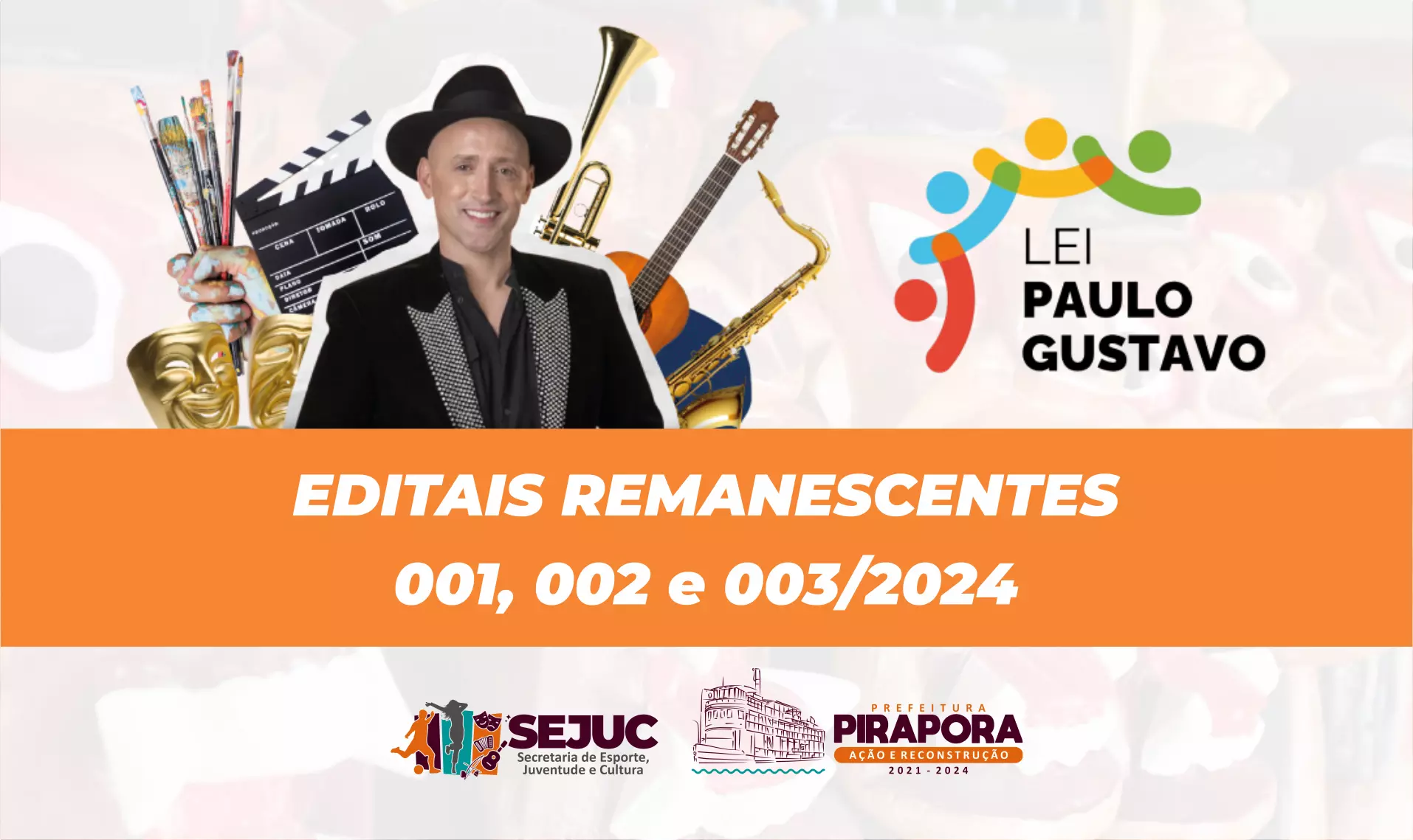 Disponíveis as respostas aos recursos e resultados finais da Lei Paulo Gustavo