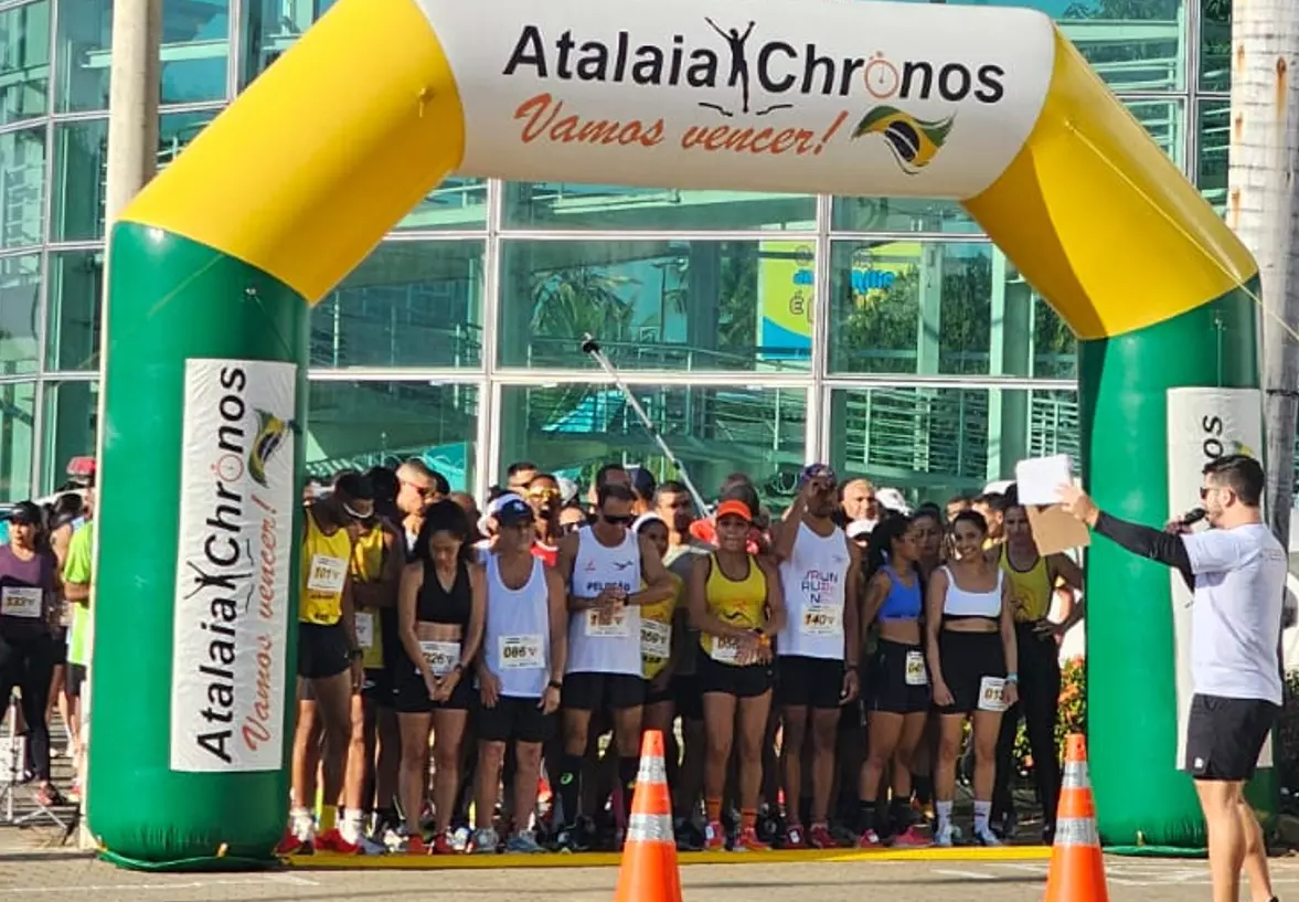 Centenas de atletas estiveram na 2ª Corrida Maio Amarelo de Pirapora