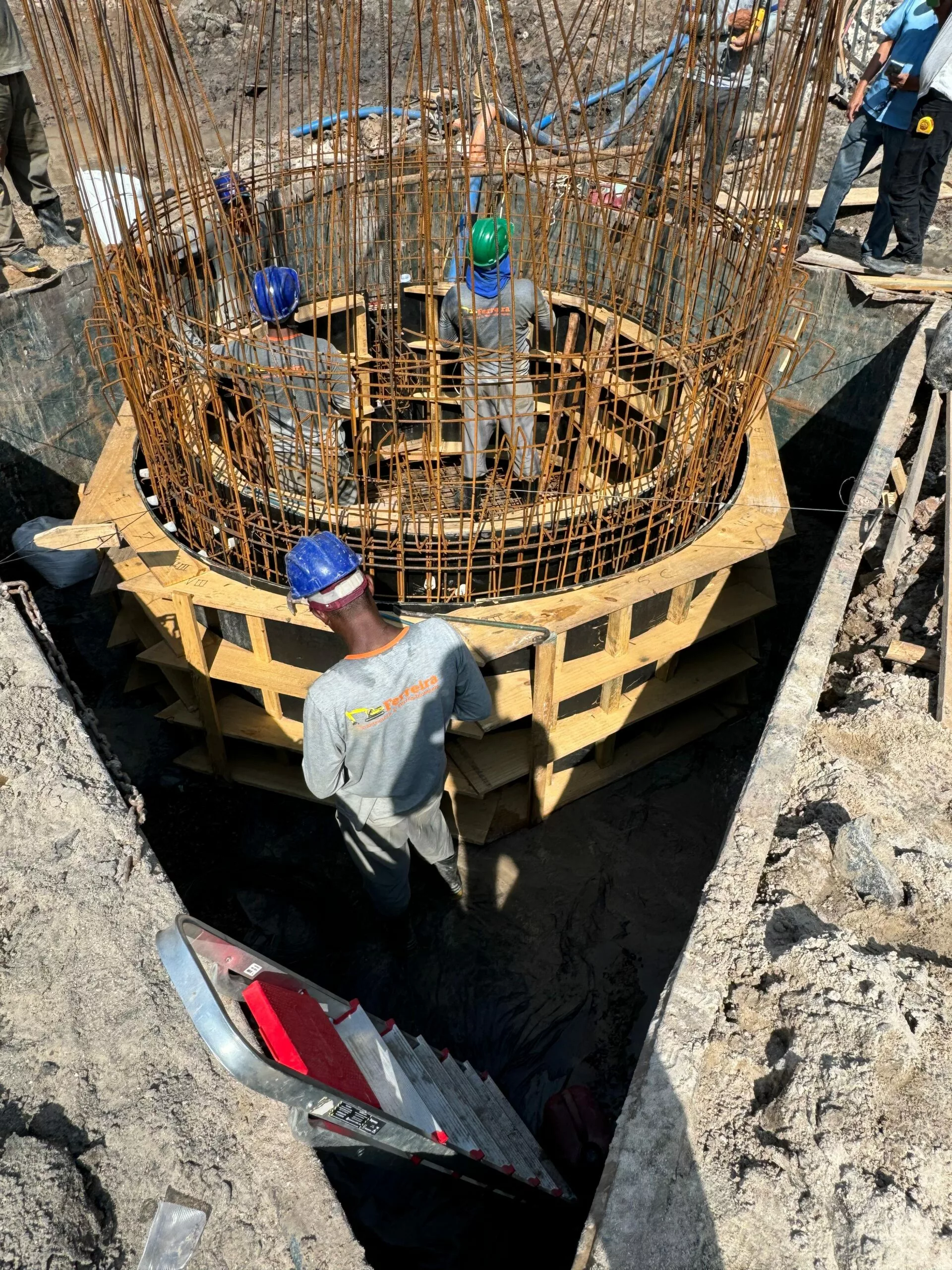 Avançam as obras de esgotamento sanitário do Bom Jesus II