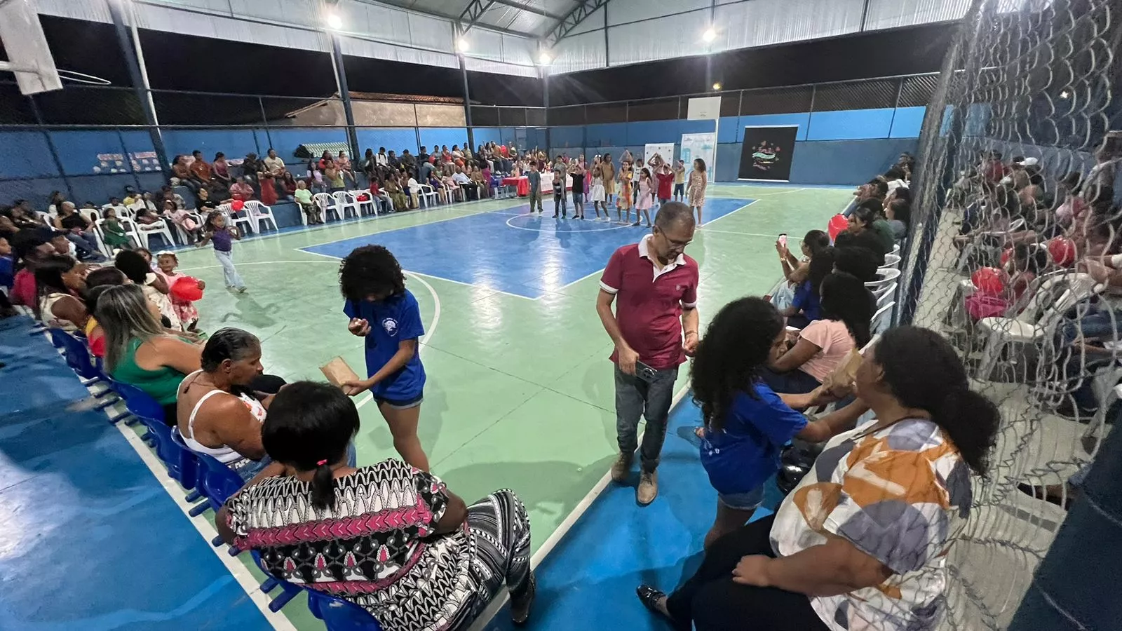 Festa da Família proporcionou integração na Escola Dona Rita do Bairro Sagrada Família