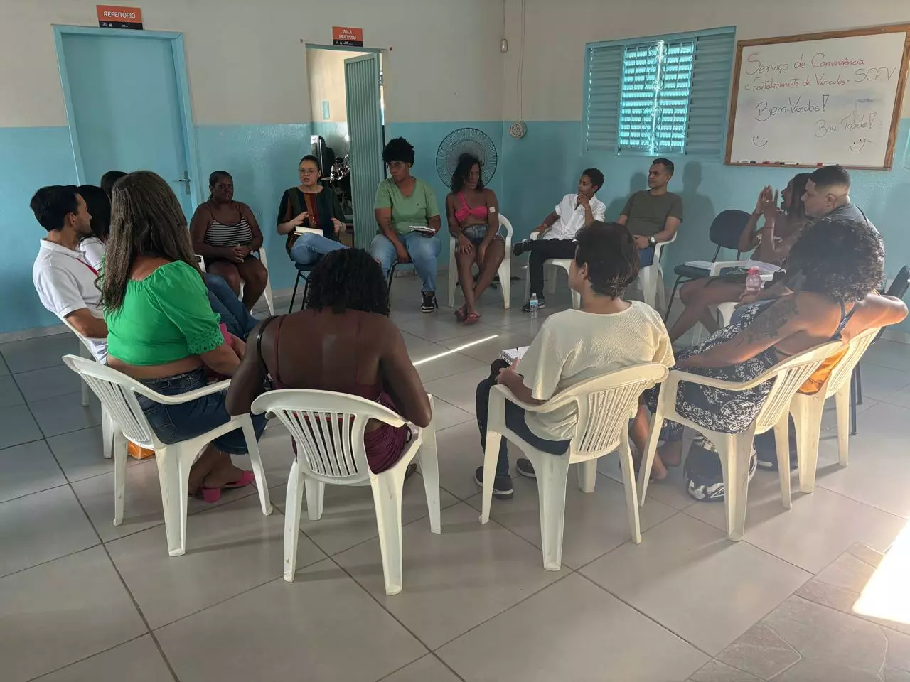 ENCONTRO DO PAIF COM A COMUNIDADE LGBTI+ NO CRAS CIDADE JARDIM
