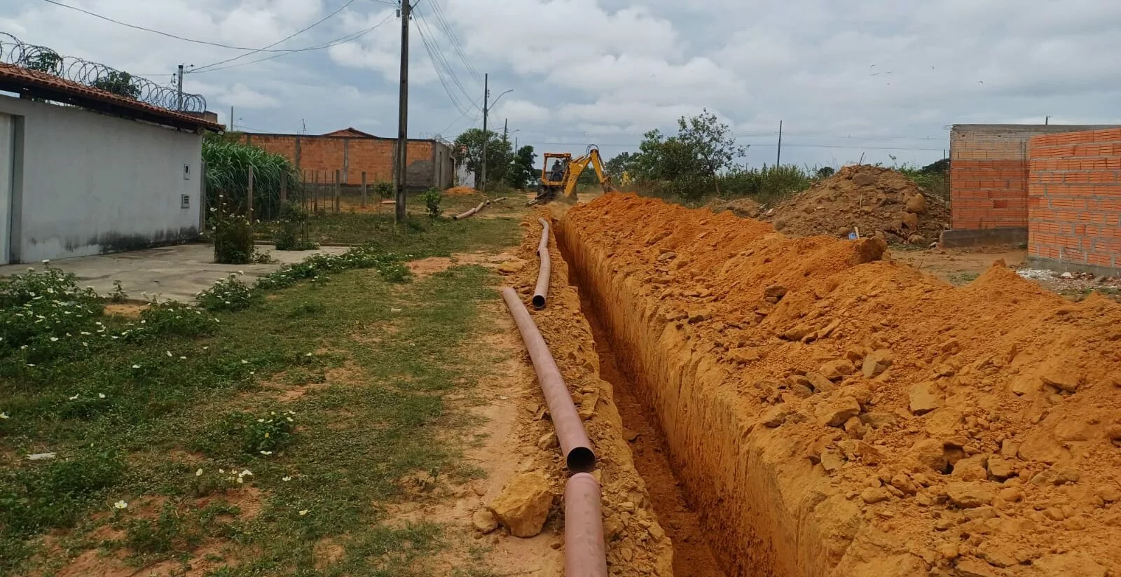 Bairro Industrial ganha nova rede de saneamento