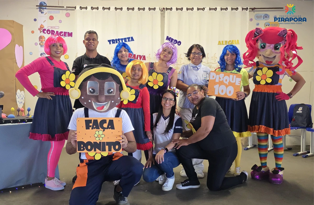 Apresentações do Maio Laranja – Projeto Faça Bonito nas Escolas de Pirapora