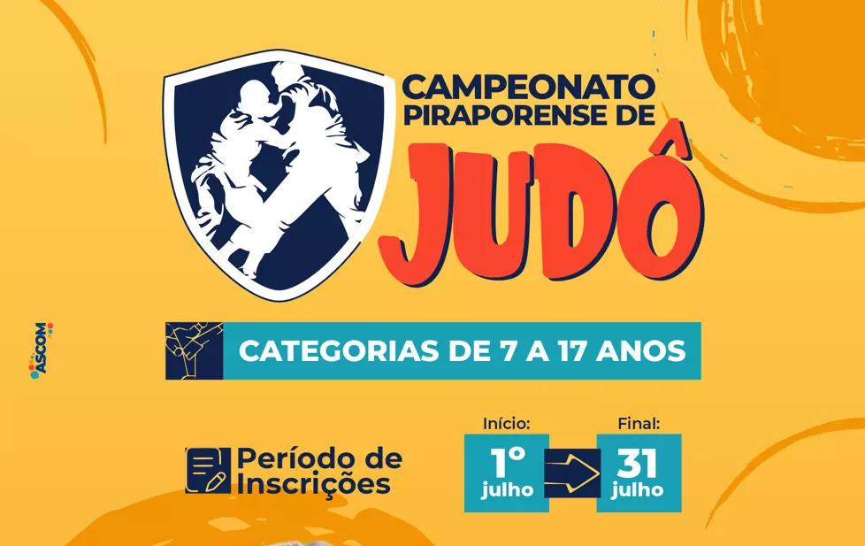 ​Campeonato Piraporense de Judô com inscrições abertas