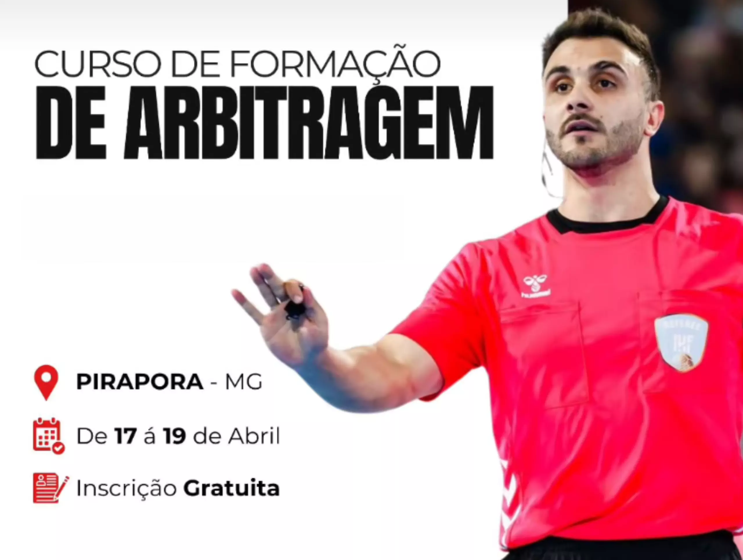 Curso de Arbitragem de Handebol amplia oportunidades e fortalece o esporte em Pirapora