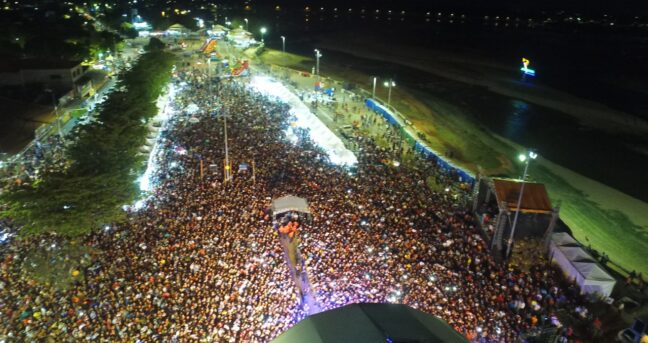 Uma multidão de alegria acompanhou o primeiro dia da Festa do Sol