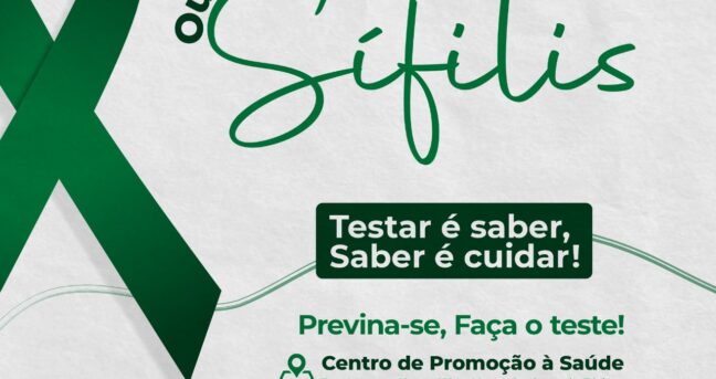 SESAU realiza ações de combate à Sífilis