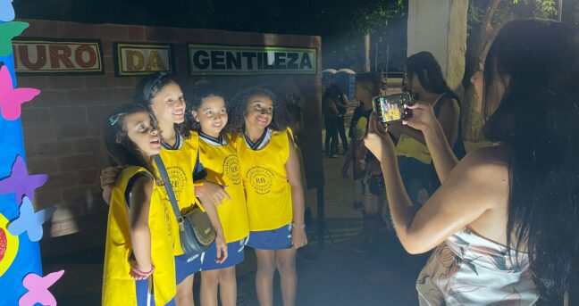 Escola Municipal Rui Barbosa estimula alunos e famílias com o Projeto “Gentileza gera Gentileza”