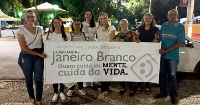 Janeiro Branco sensibiliza a comunidade sobre a importância da estabilidade mental