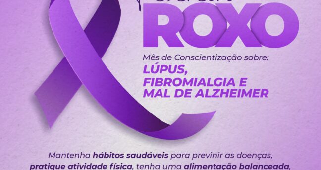 Secretaria de Saúde de Pirapora lançou a campanha Fevereiro Roxo