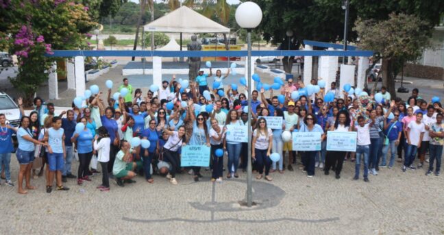 Prefeitura participa de caminhada pela conscientização do Autismo