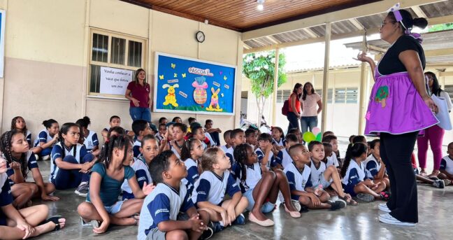 Projeto Educação em Tempo Integral desperta engajamento entre os alunos da Escola do Bairro Nossa Senhora Aparecida