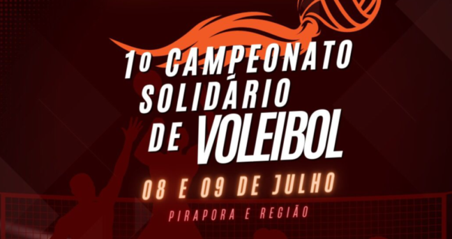 Campeonato Regional de voleibol de Pirapora com inscrições abertas