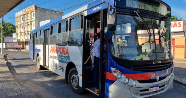 Em Pirapora, população tem acesso gratuito ao transporte público