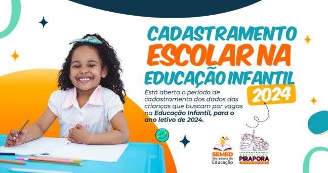 Prefeitura prorroga prazo para Cadastramento Escolar na Educação Infantil