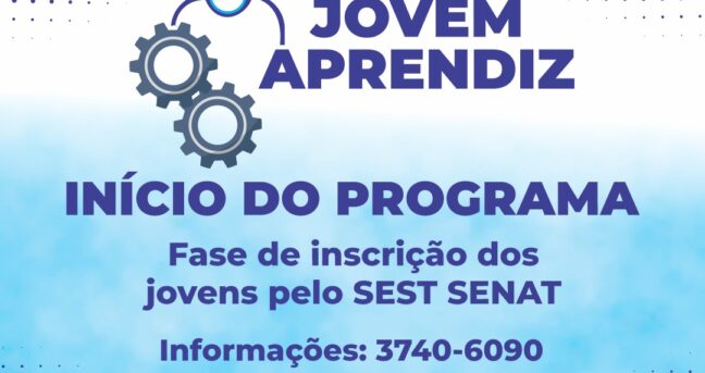 PREFEITURA LANÇA PROGRAMA JOVEM APRENDIZ DO COMÉRCIO