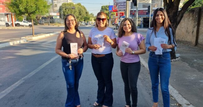 Rede Barranqueira Realiza Panfletagem