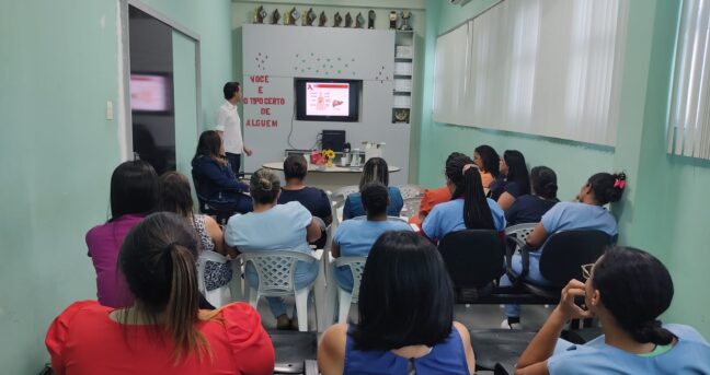 Centro de Promoção à Saúde/ CTA realiza testagens e palestras na fundação hospitalar