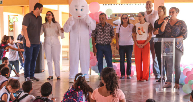 Campanha de Multivacinação na escola Mathilde Cordeiro