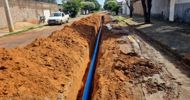 SAAE REALIZA OBRA DE INTERLIGAÇÃO DE NOVA ADUTORA