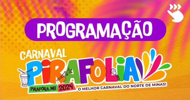 Desfile de blocos, Trio Elétrico e shows vão agitar a noite de sábado do Pirafolia 2024