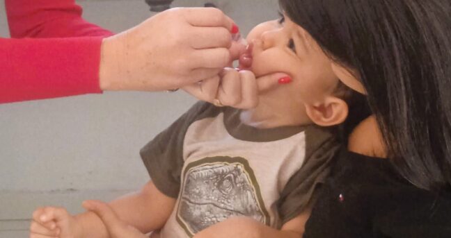 Campanha de vacinação e dia D contra a Poliomielite