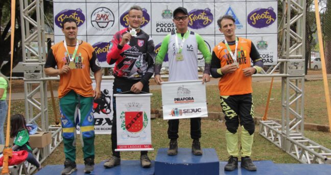 Destaques em mais uma etapa, piraporenses sustentam as lideranças no Campeonato Mineiro de Bicicross