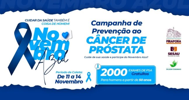 Lançamento da Campanha Novembro Azul em Pirapora