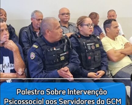 Palestra sobre Intervenção Psicossocial